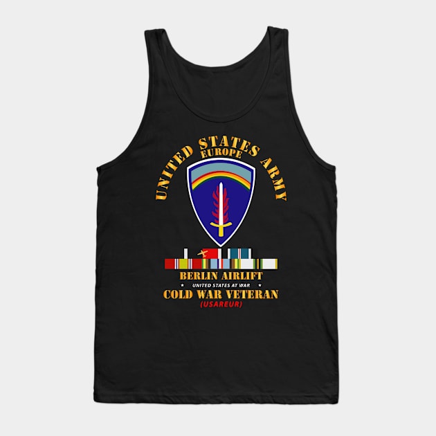 US Army Europe - Berlin Airlift  w  COLD EXP OCCP Airplane SVC Tank Top by twix123844